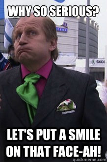 Why so serious? Let's put a smile on that face-ah! - Why so serious? Let's put a smile on that face-ah!  Tami aka Joker