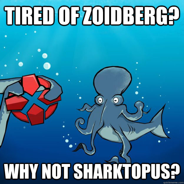 Tired of Zoidberg? Why not Sharktopus?  Sharktopus