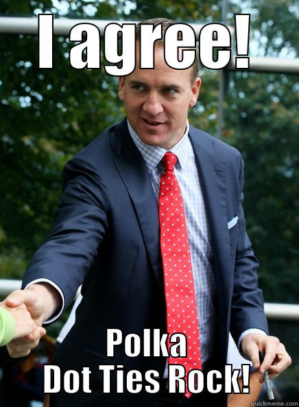 I AGREE! POLKA DOT TIES ROCK! Socially Awkward Penguin