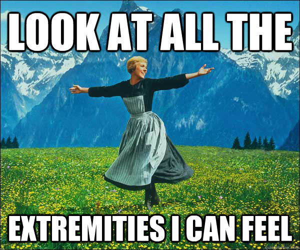 Look at all the extremities i can feel  Look At All The Fucks I Give