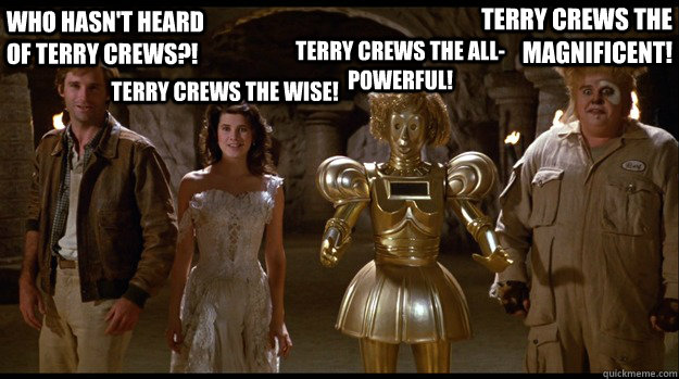 Who hasn't heard of Terry Crews?! Terry Crews the Wise! Terry Crews the All-Powerful! Terry Crews the Magnificent! - Who hasn't heard of Terry Crews?! Terry Crews the Wise! Terry Crews the All-Powerful! Terry Crews the Magnificent!  Astonished Spaceballs
