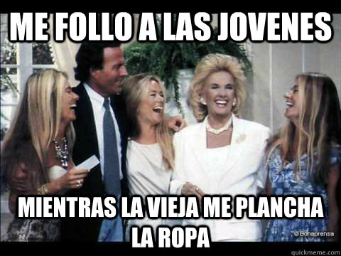 Me follo a las jovenes mientras la vieja me plancha la ropa  
