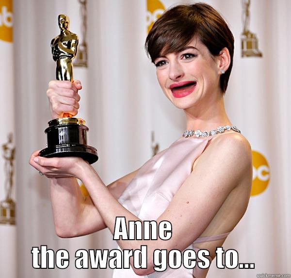 anne anne -  ANNE THE AWARD GOES TO... Misc