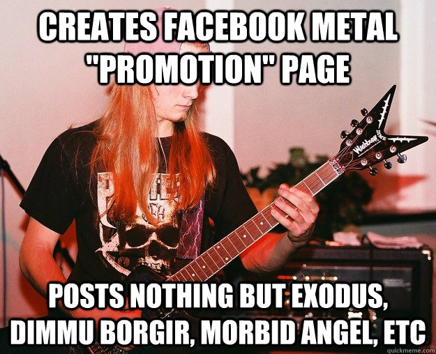 Creates facebook metal 