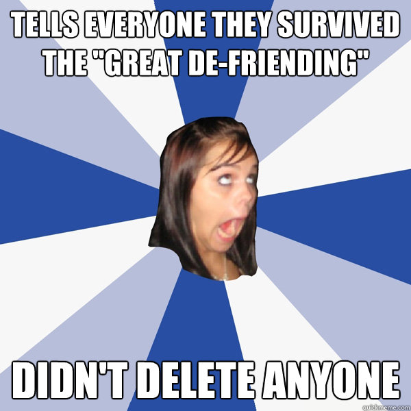 Tells everyone they survived the 