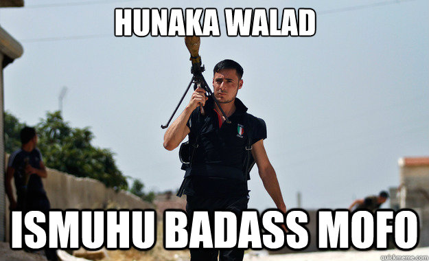 Hunaka Walad Ismuhu Badass Mofo   Ridiculously Photogenic Syrian Soldier