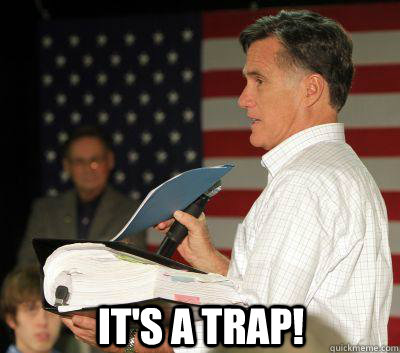 It's a trap! - It's a trap!  Mittens Trap