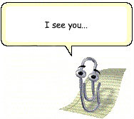 I see you...  
