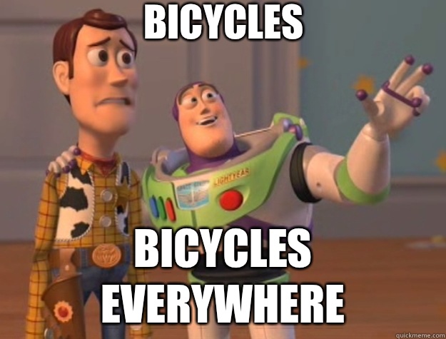 Bicycles Bicycles Everywhere  Toy Story