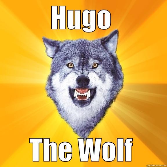 HUGO THE WOLF Courage Wolf
