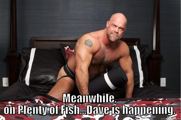   MEANWHILE, ON PLENTY OF FISH...DAVE IS HAPPENING. Gorilla Man