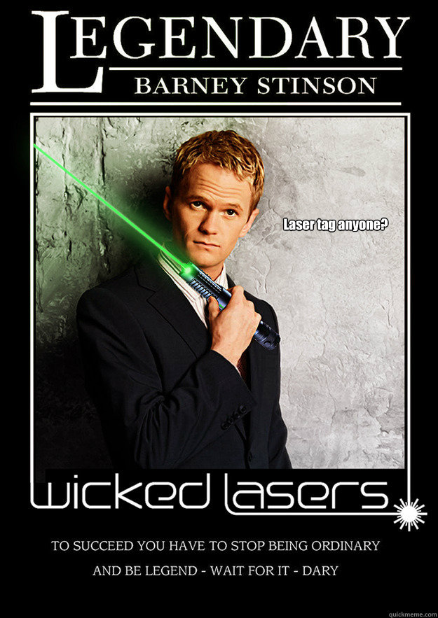 Laser tag anyone?  Wicked Lasers