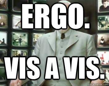 ERGO. VIS A VIS.  Matrix architect