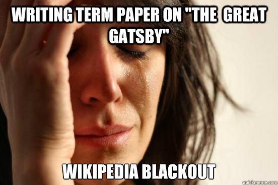 Writing term paper on 