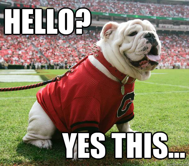Hello? Yes This...  Yes This is UGA