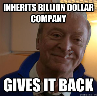 Inherits Billion Dollar Company Gives It Back  - Inherits Billion Dollar Company Gives It Back   Good Guy Alfred