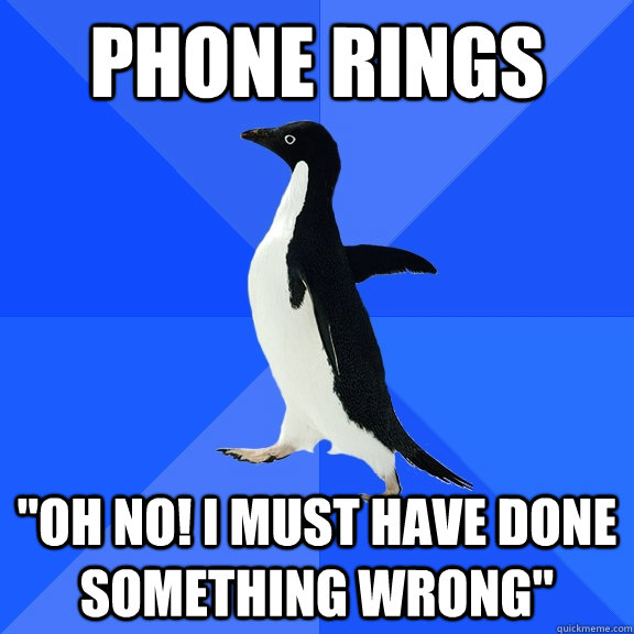 Phone rings 