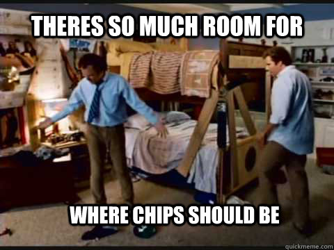 Theres so much room for  where chips should be  Step Brothers Bunk Beds