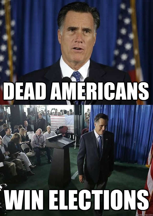 Dead Americans  win elections   