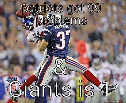 PATRIOTS GOT 99 PROBLEMS & GIANTS IS 1 Misc