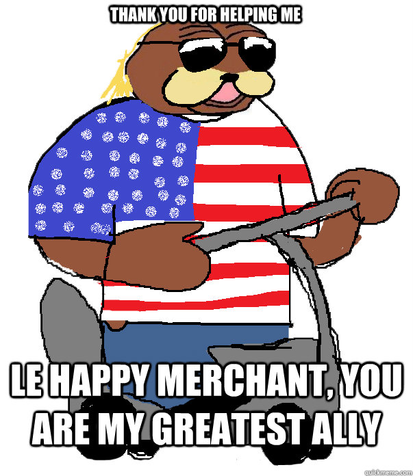 THANK YOU FOR HELPING ME LE HAPPY MERCHANT, YOU ARE MY GREATEST ALLY  