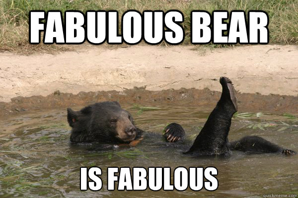 Fabulous bear is fabulous - Fabulous bear is fabulous  Fabulous Bear