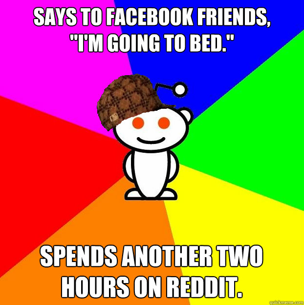 says to facebook friends, 
