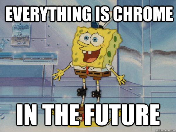 Everything is chrome In the future - Everything is chrome In the future  Misc