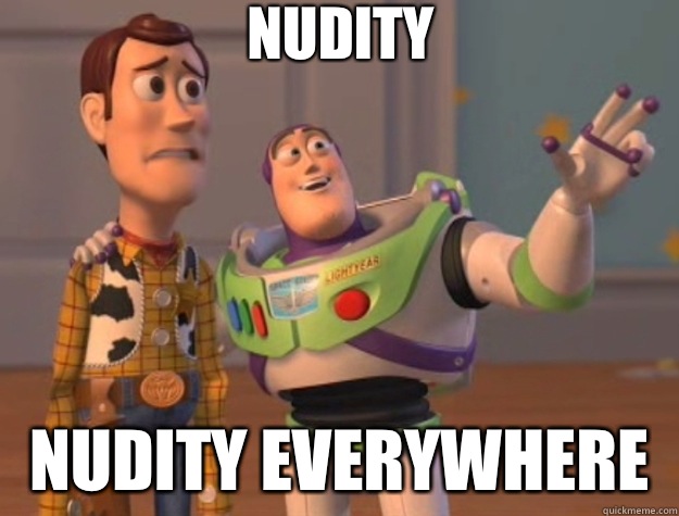 Nudity Nudity everywhere   Toy Story