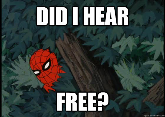 Did I hear Free?  60s Spiderman