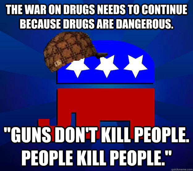 The war on drugs needs to continue because drugs are dangerous. 