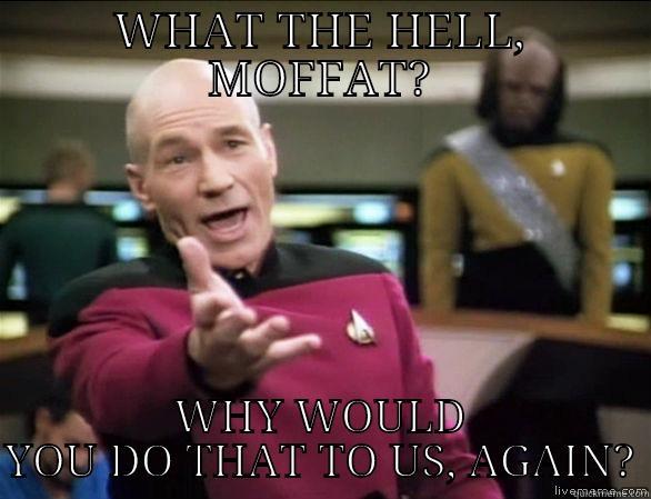 WHAT THE HELL, MOFFAT? WHY WOULD YOU DO THAT TO US, AGAIN? Annoyed Picard HD