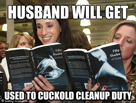 husband will get used to cuckold cleanup duty - husband will get used to cuckold cleanup duty  Perverted White Woman