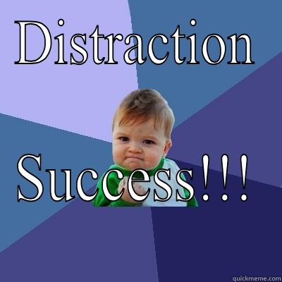 DISTRACTION SUCCESS!!! Success Kid