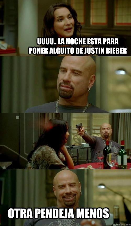 uuuu.. la noche esta para poner alguito de justin bieber otra pendeja menos  Skinhead John