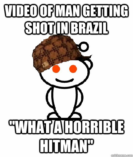 Video of man getting shot in brazil 