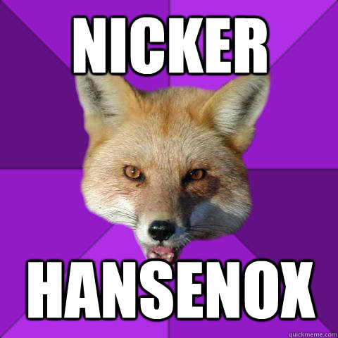 NICKer hansenox  Forensics Fox