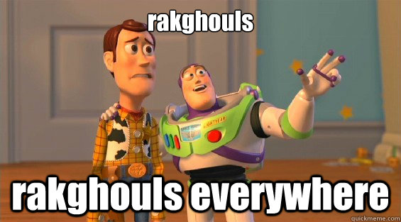 rakghouls rakghouls everywhere  lambdas everywhere