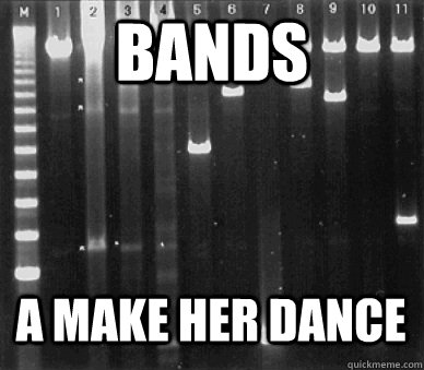 BANDS a MAKE HER DANCE  PCR SLUT