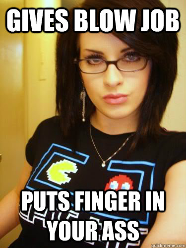 gives blow job puts finger in your ass - gives blow job puts finger in your ass  Cool Chick Carol