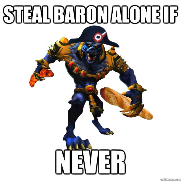 steal baron alone if never  Crvor Warwich