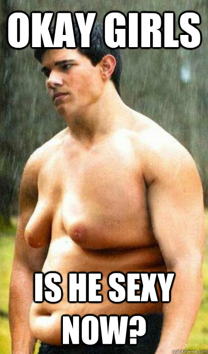 okay girls is he sexy now?  