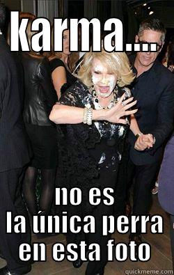 KARMA.... NO ES LA ÚNICA PERRA EN ESTA FOTO Misc