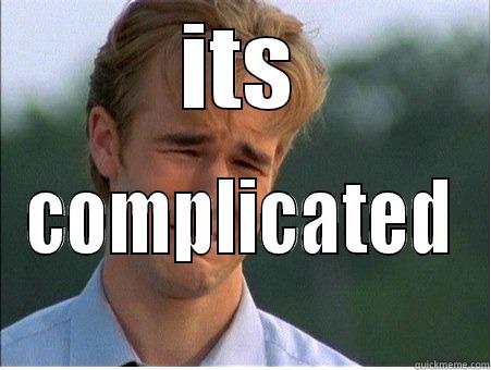 ITS COMPLICATED 1990s Problems