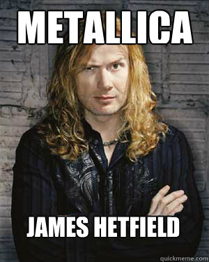 metallica James Hetfield   Dave Mustaine