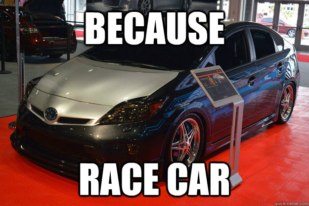 Prius Rice Car memes | quickmeme