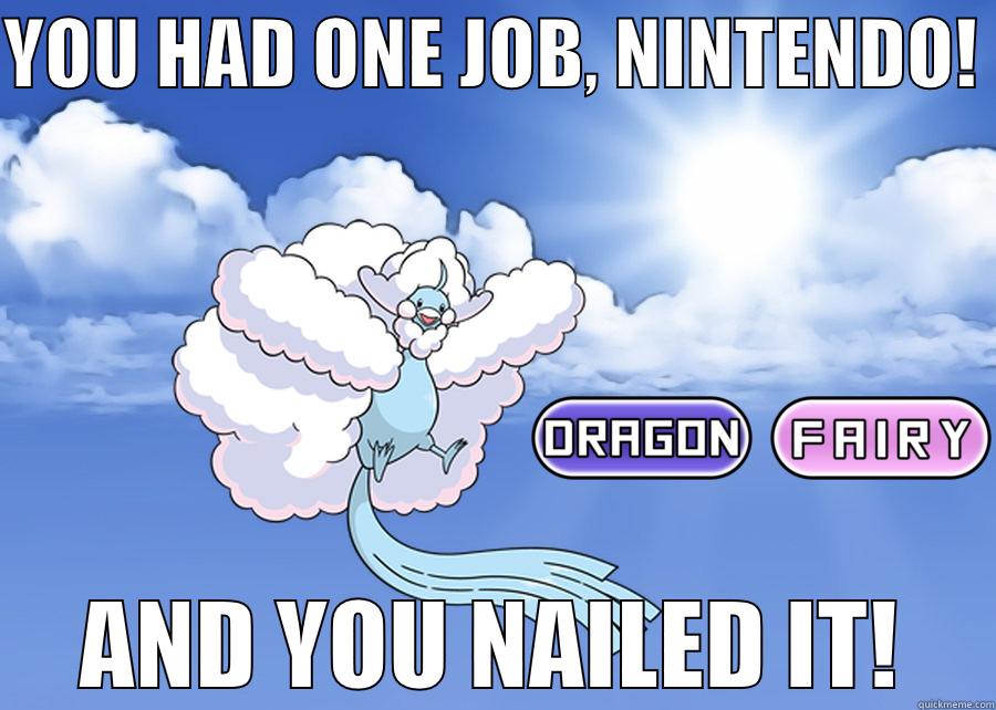 YOU HAD ONE JOB, NINTENDO!  AND YOU NAILED IT! Misc