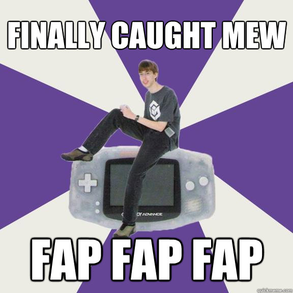 Finally caught mew FAP fap fap  Nintendo Norm