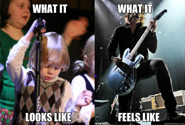 WHAT IT                           WHAT IT LOOKS LIKE                         FEELS LIKE  Rockstar