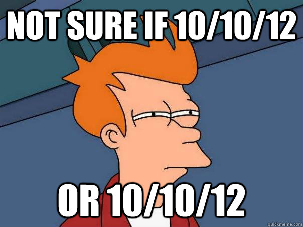 not sure if 10/10/12 or 10/10/12  Futurama Fry
